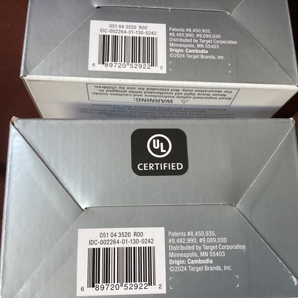 Wondershop Christmas LED Faceted C6 String Multi-Color Twinkling Lights Bundle - Picture 8 of 10